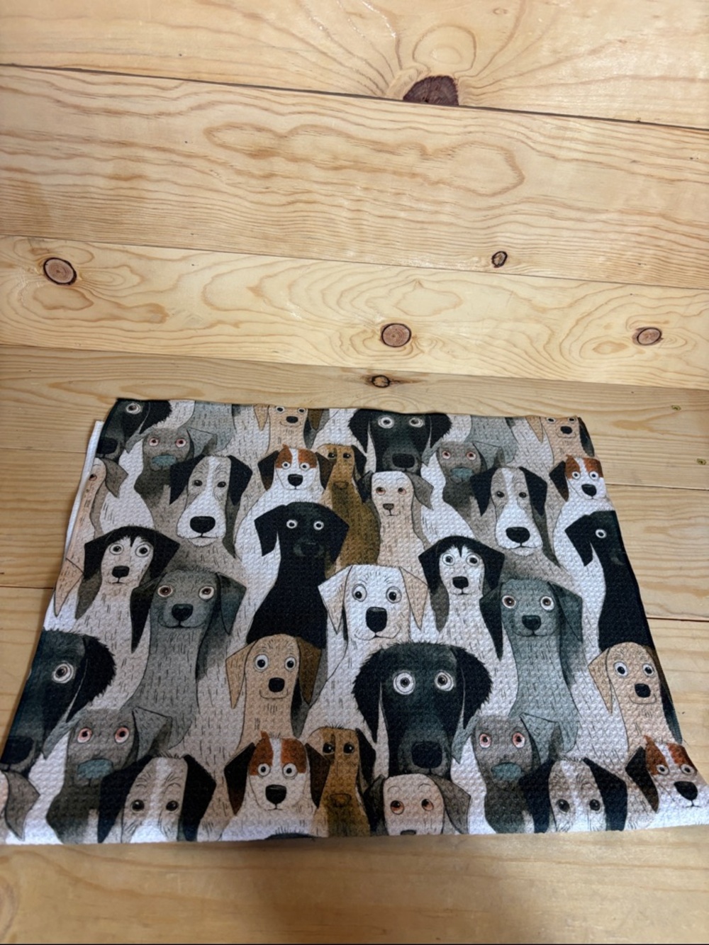 Cj Bella Co puppy power hand towel